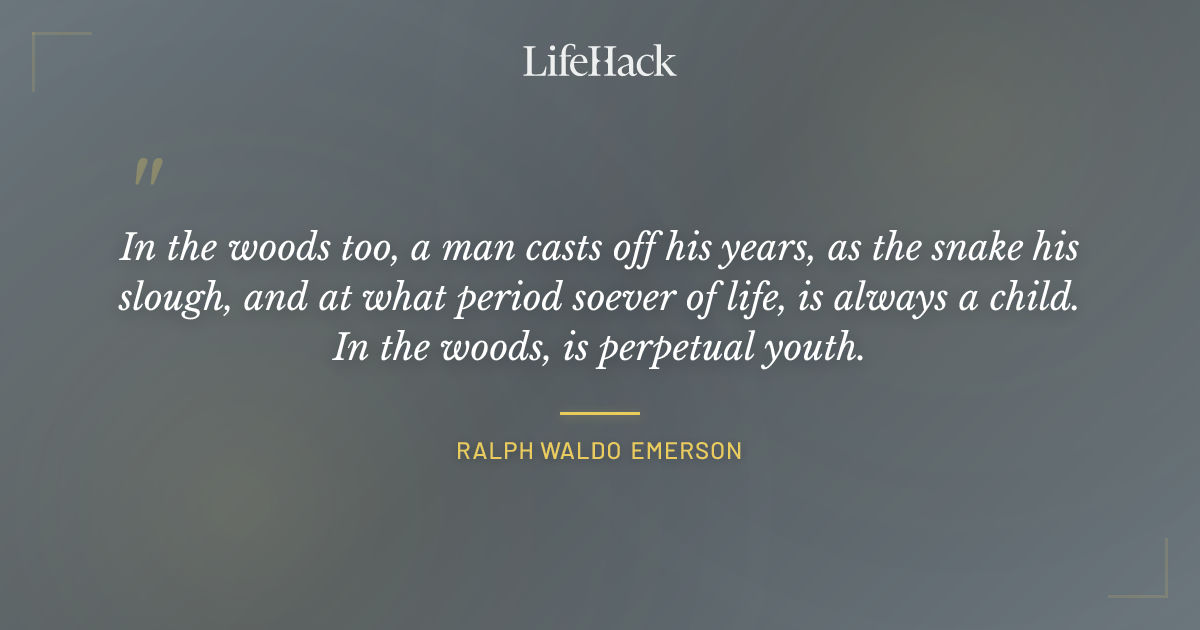 Quote by Ralph Waldo Emerson