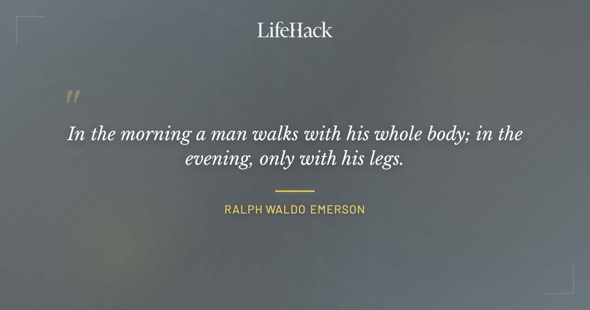 Quote by Ralph Waldo Emerson