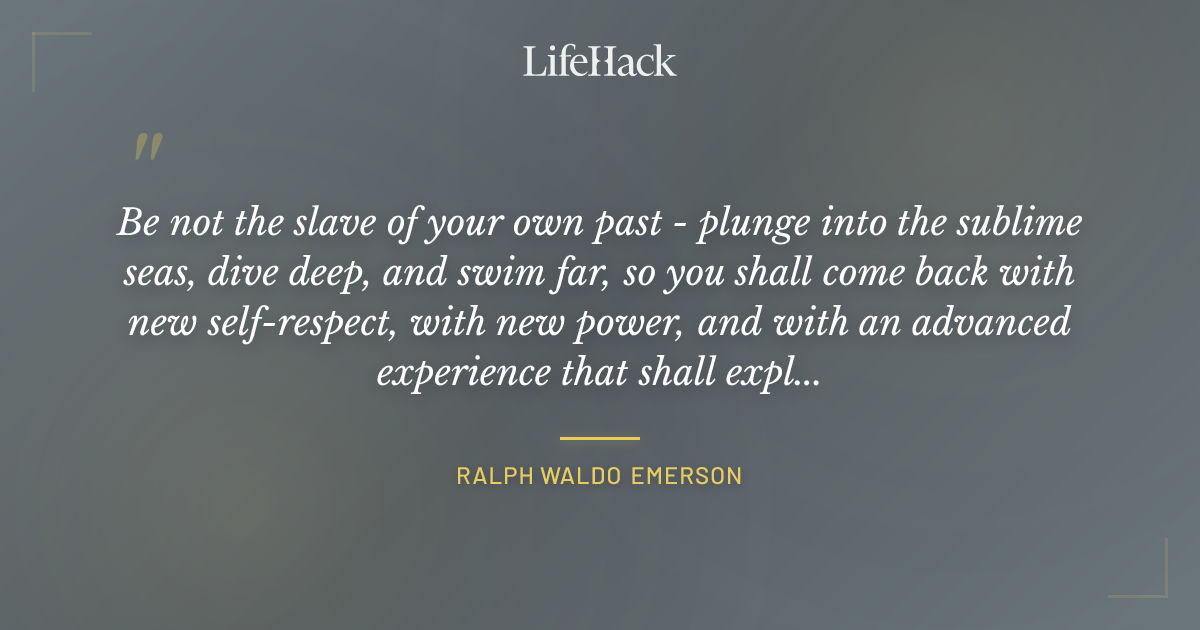 Quote by Ralph Waldo Emerson