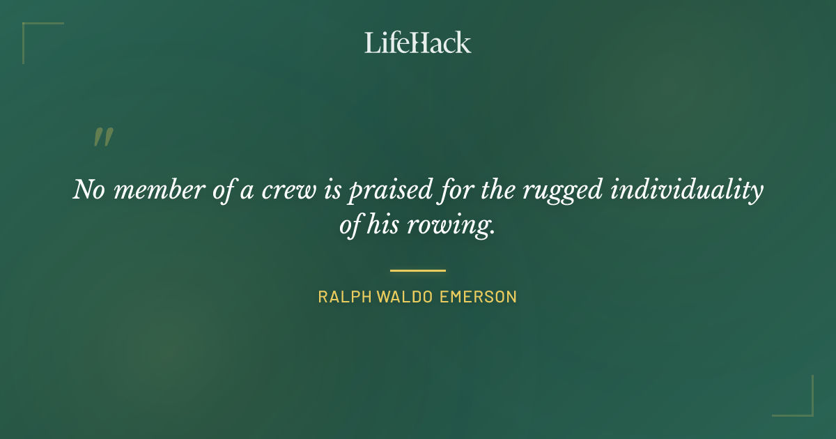 Quote by Ralph Waldo Emerson