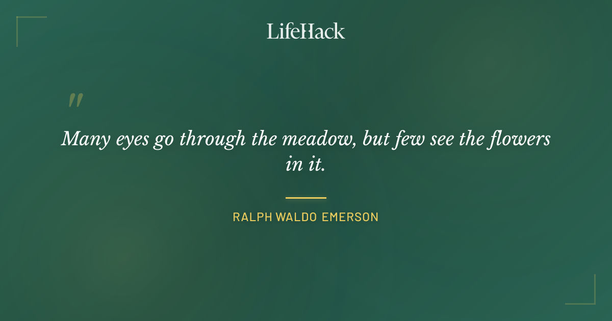 Quote by Ralph Waldo Emerson
