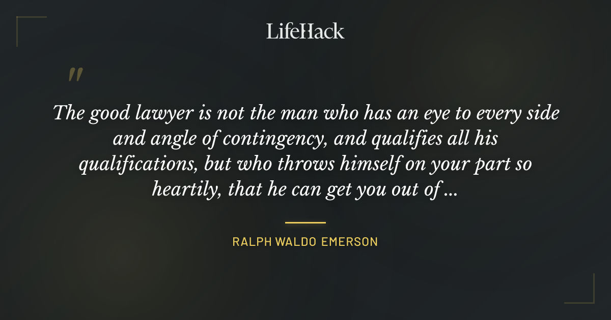 Quote by Ralph Waldo Emerson