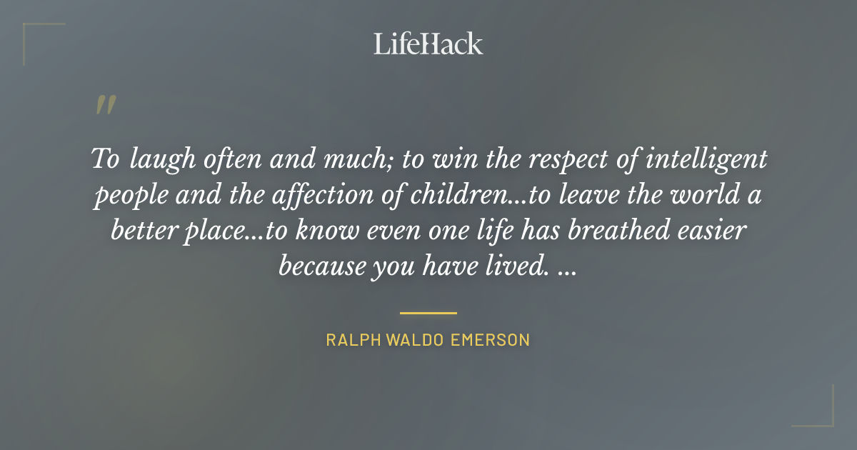 Quote by Ralph Waldo Emerson