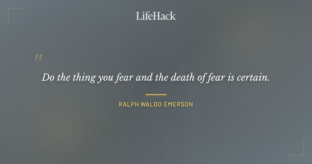 Quote by Ralph Waldo Emerson