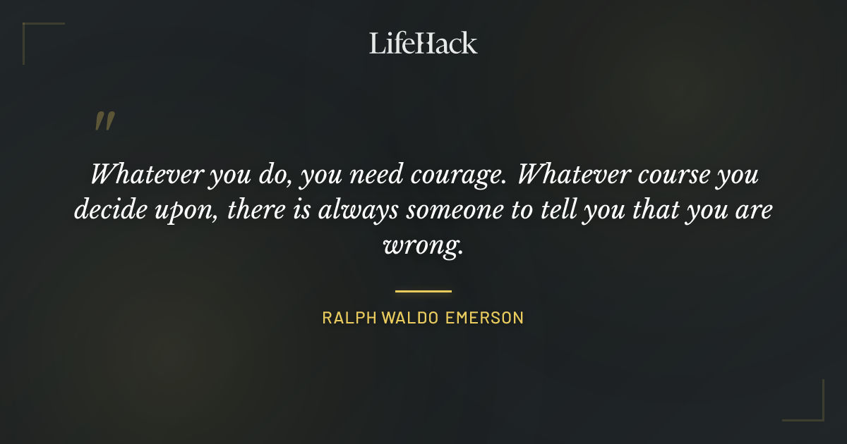 Quote by Ralph Waldo Emerson