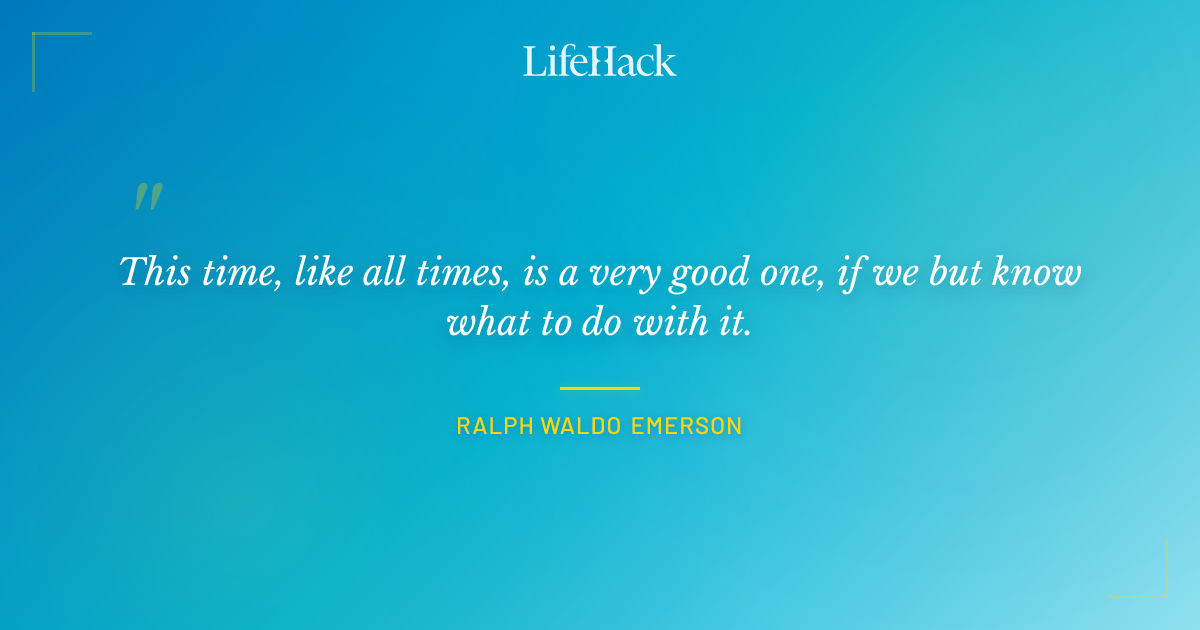 Quote by Ralph Waldo Emerson