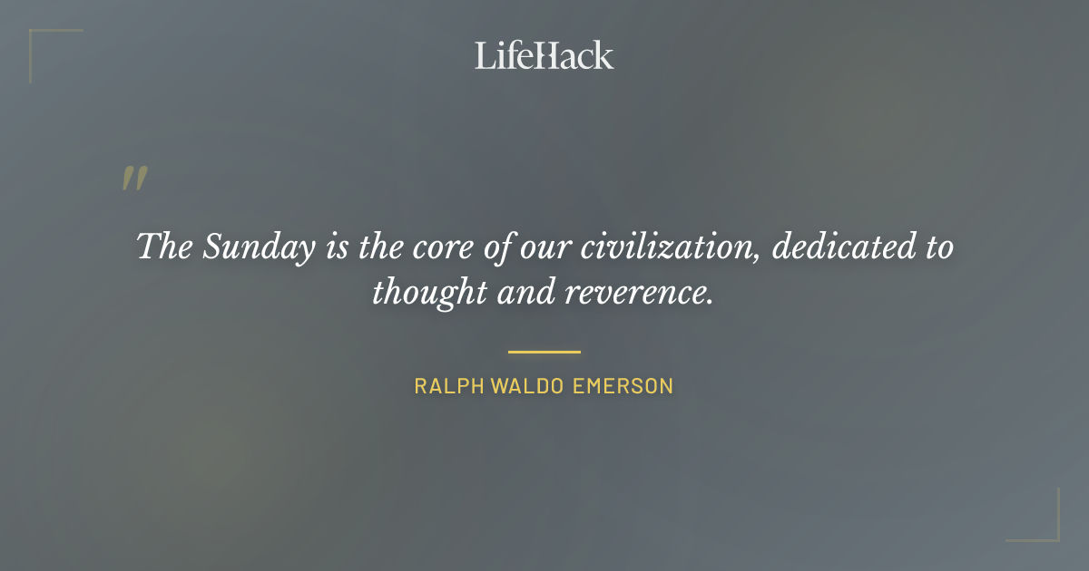 Quote by Ralph Waldo Emerson