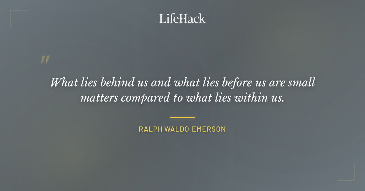 Quote by Ralph Waldo Emerson