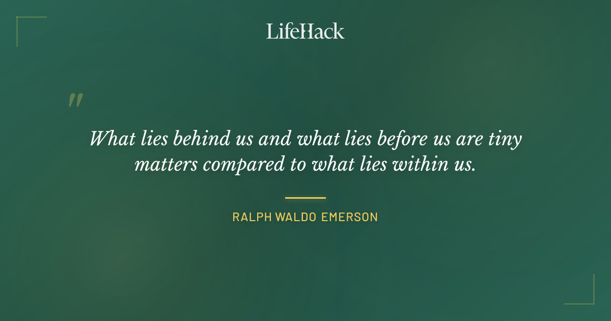 Quote by Ralph Waldo Emerson