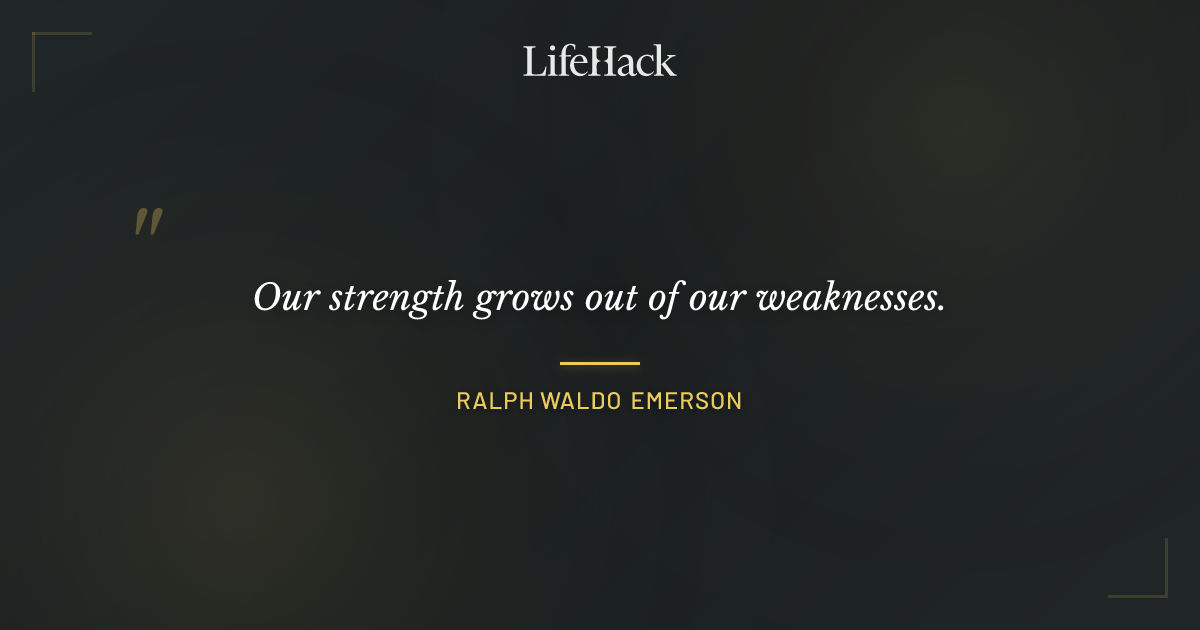 Quote by Ralph Waldo Emerson