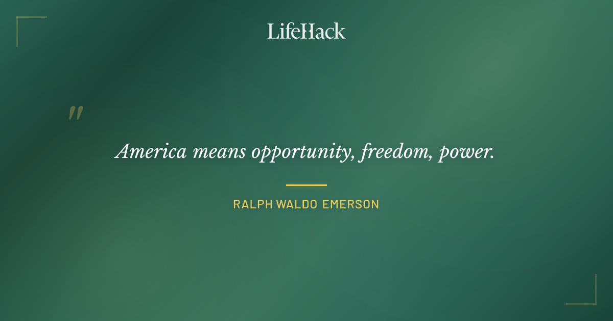 Quote by Ralph Waldo Emerson