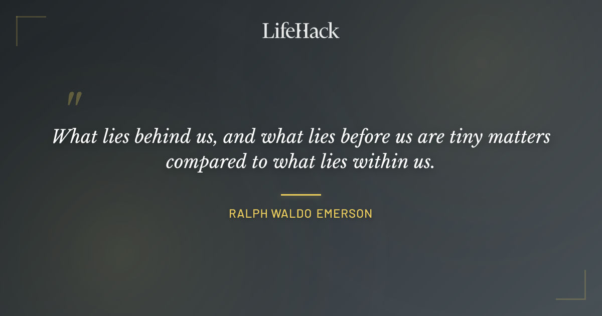 Quote by Ralph Waldo Emerson