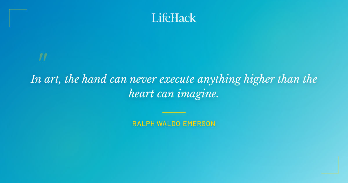 Quote by Ralph Waldo Emerson