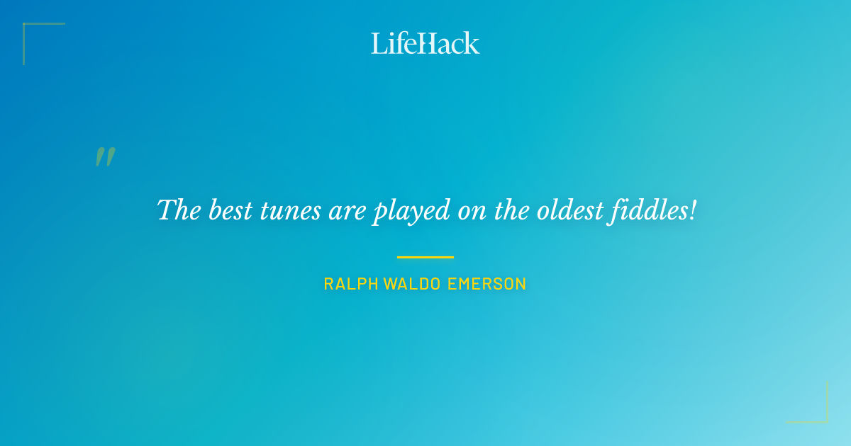Quote by Ralph Waldo Emerson