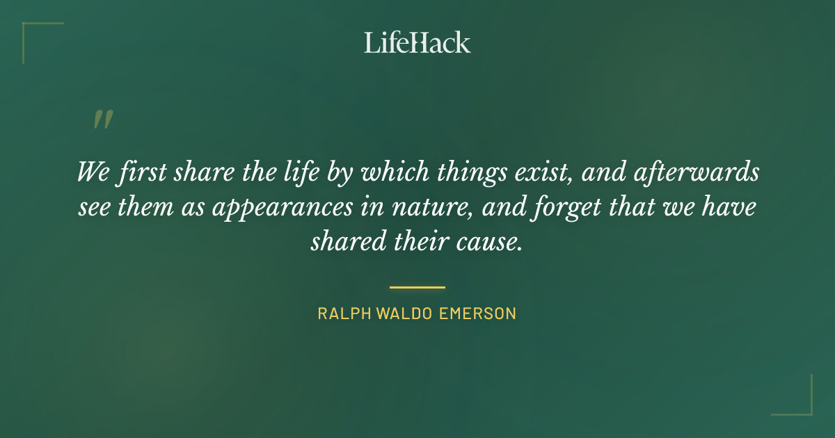Quote by Ralph Waldo Emerson