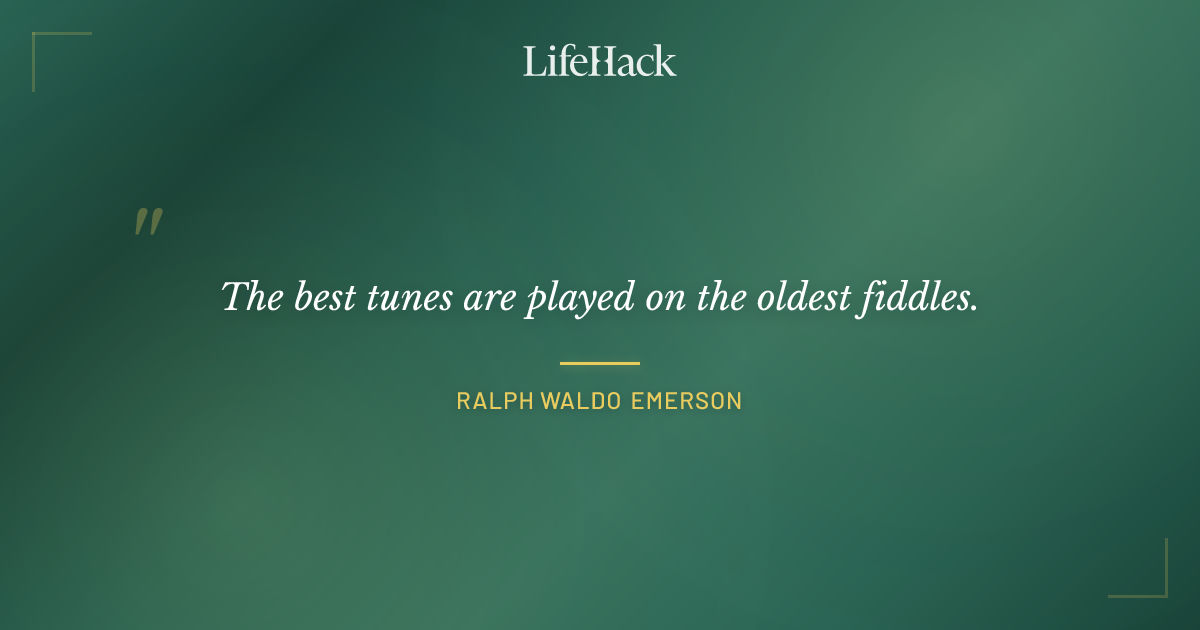 Quote by Ralph Waldo Emerson
