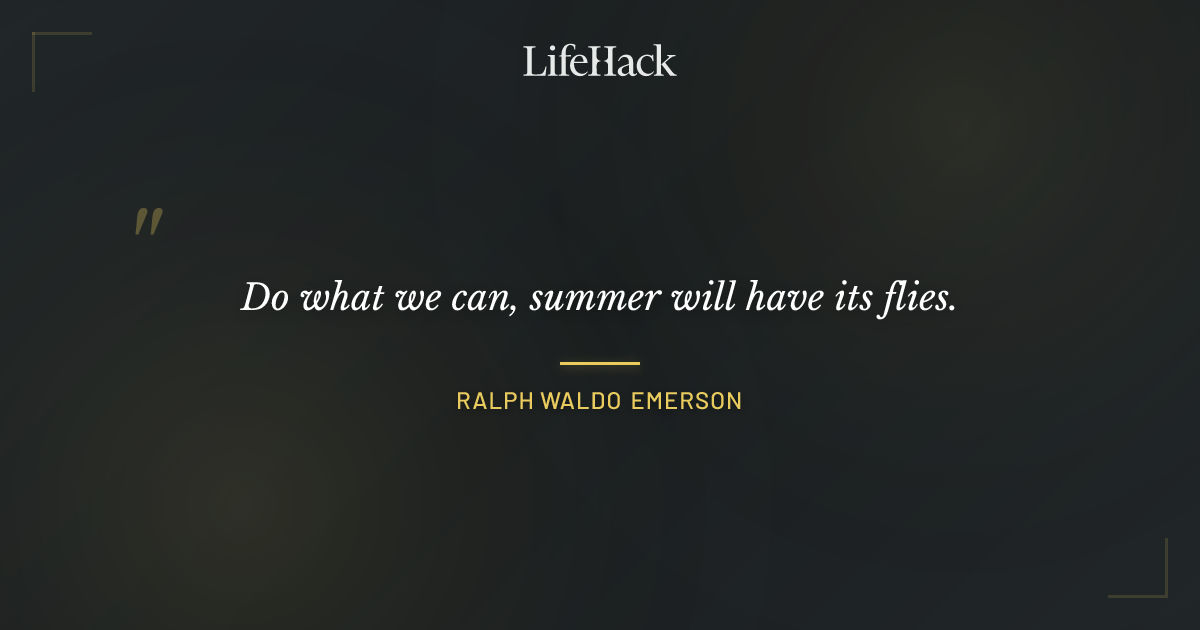Quote by Ralph Waldo Emerson