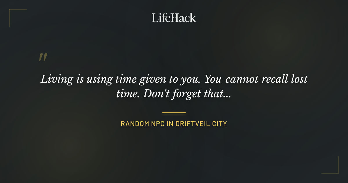 Quote by Random NPC in Driftveil City