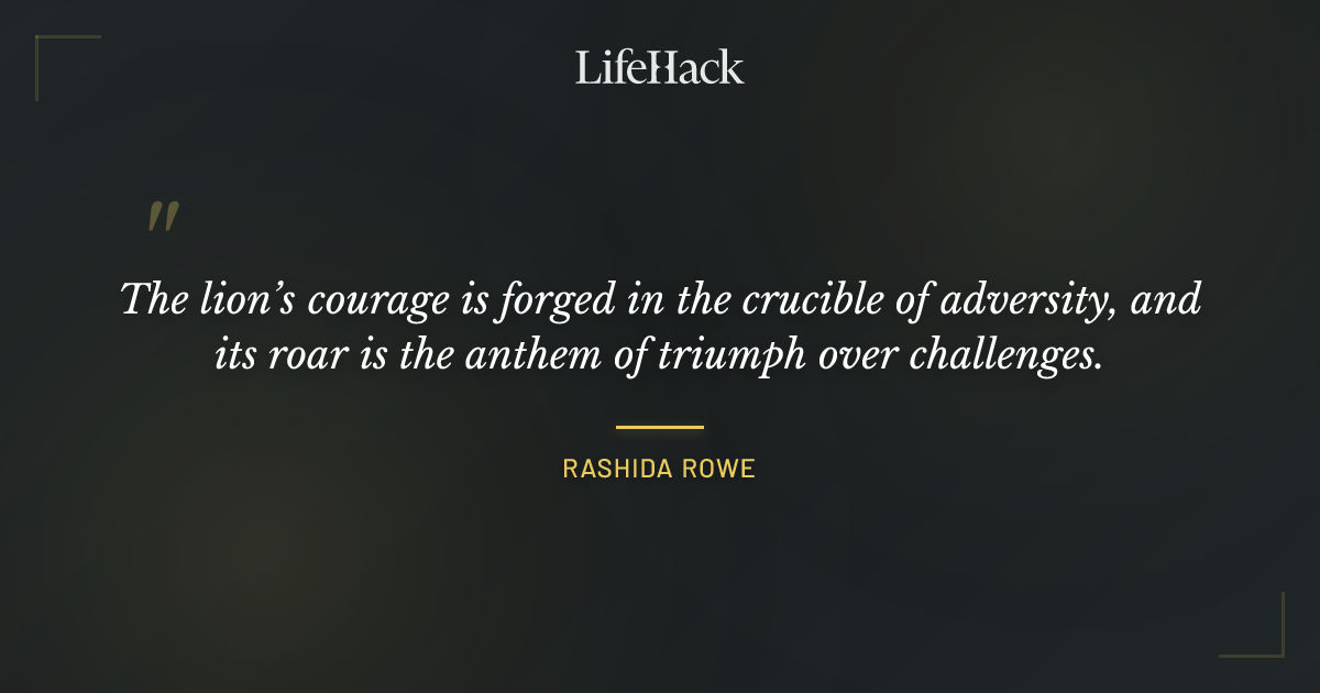 Quote by Rashida Rowe