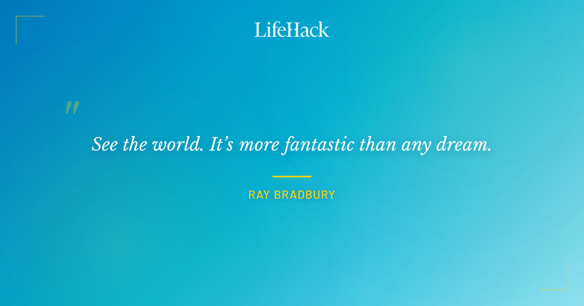 Quote by Ray Bradbury