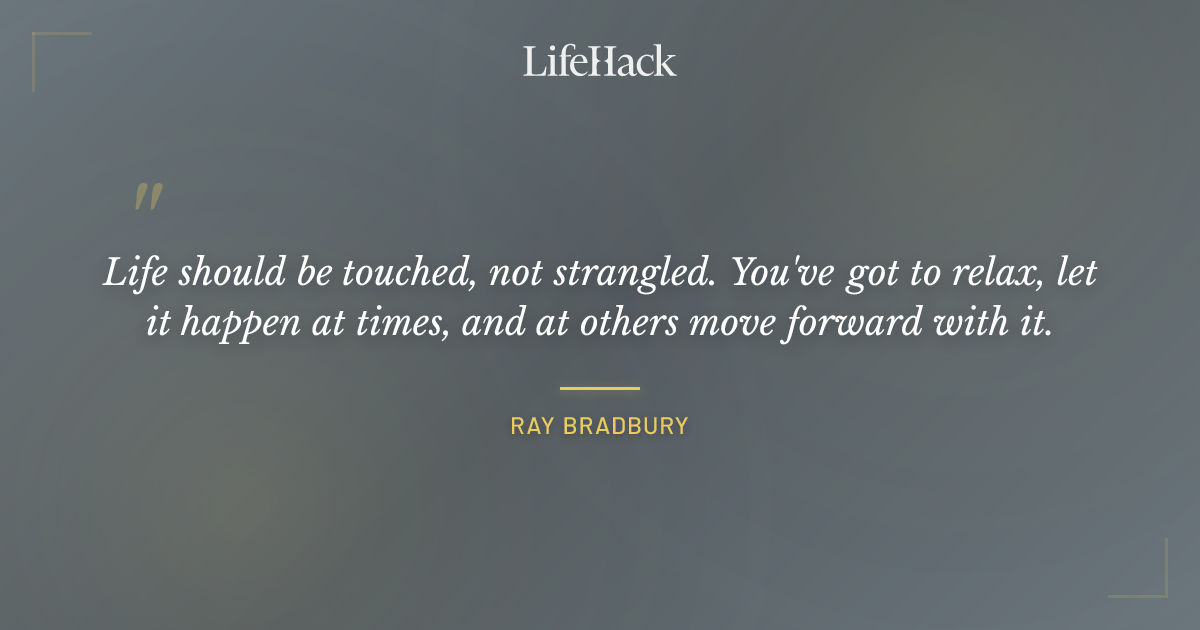 Quote by Ray Bradbury