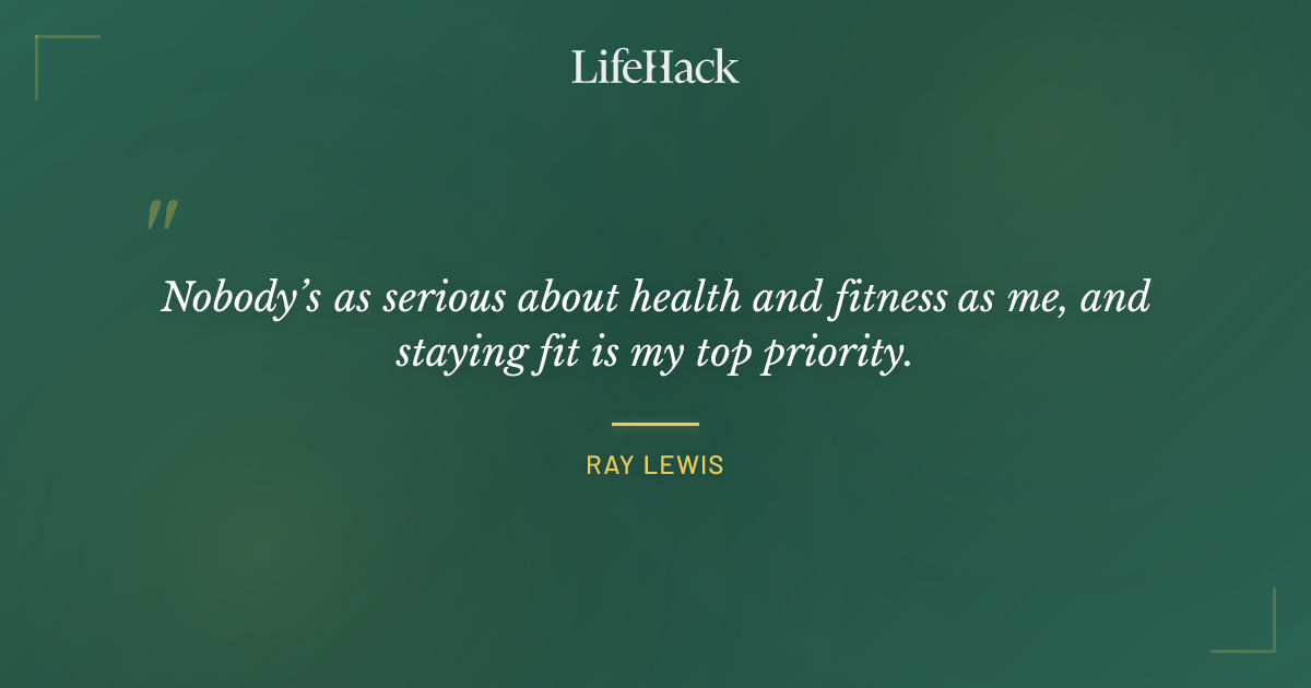 Quote by Ray Lewis