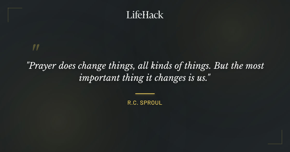 Quote by R.C. Sproul
