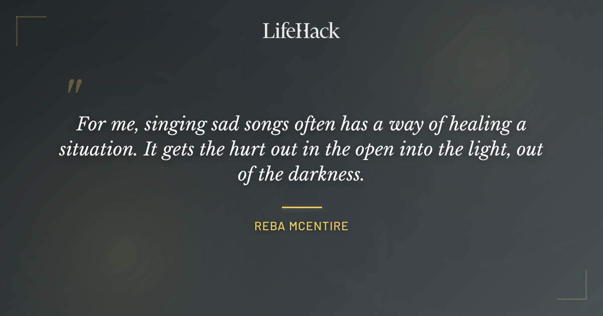 Quote by Reba McEntire