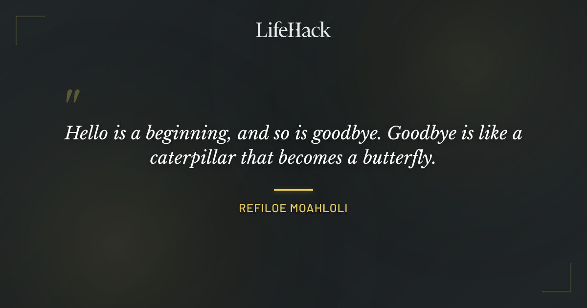 Quote by Refiloe Moahloli
