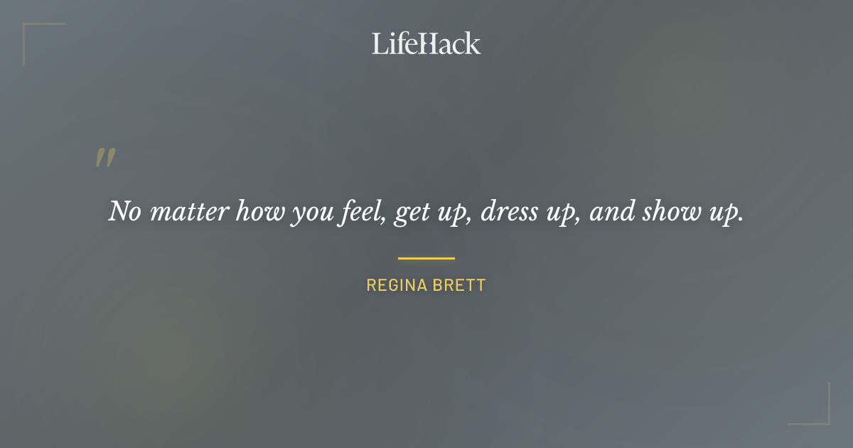 Quote by Regina Brett