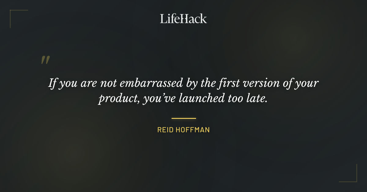 Quote by Reid Hoffman