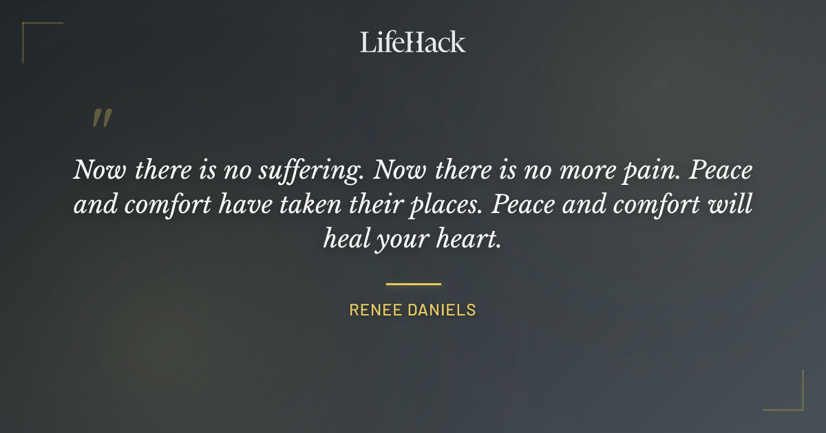 Quote by Renee Daniels