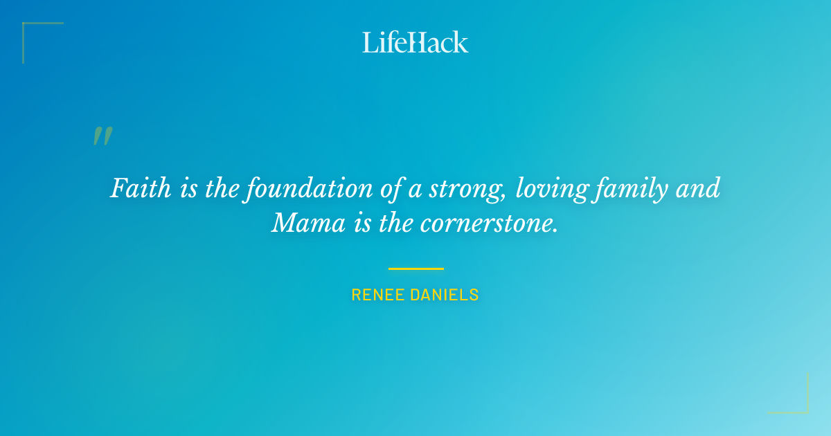 Quote by Renee Daniels