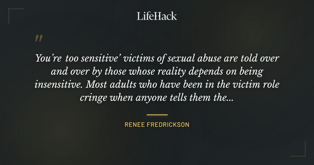 Quote by Renee Fredrickson