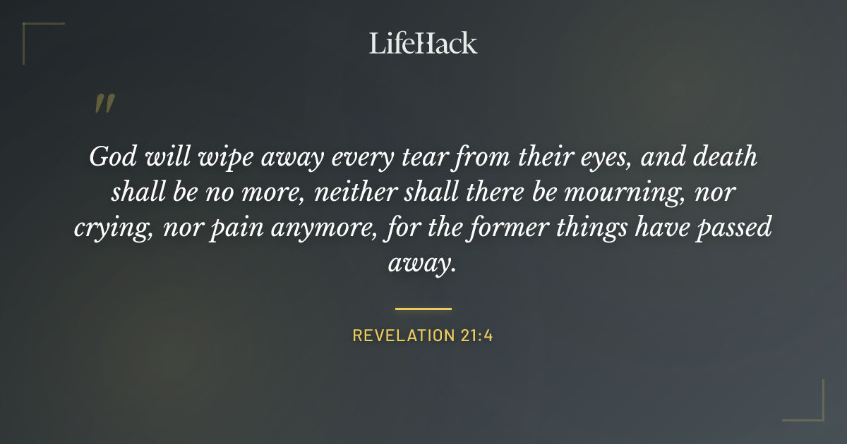 Quote by Revelation 21:4