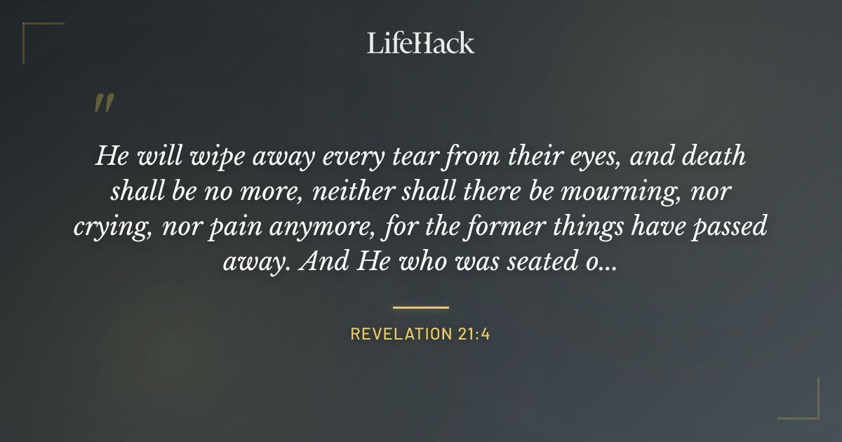 Quote by Revelation 21:4