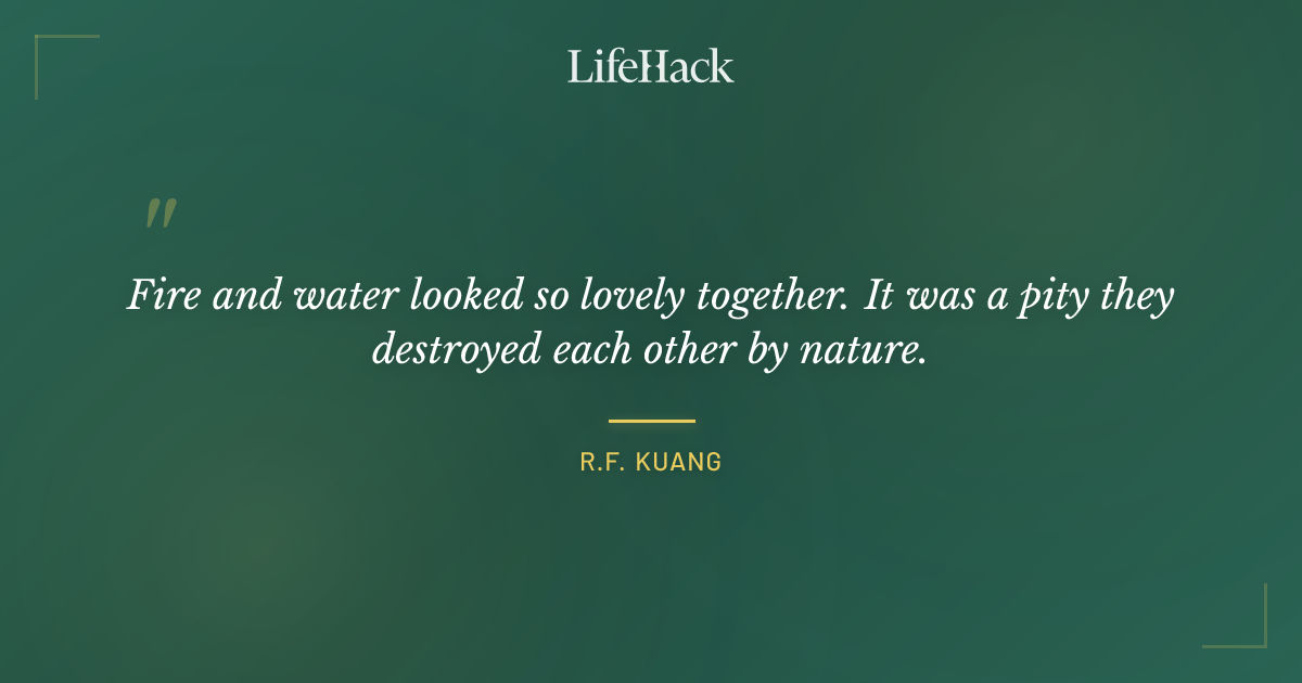 Quote by R.F. Kuang