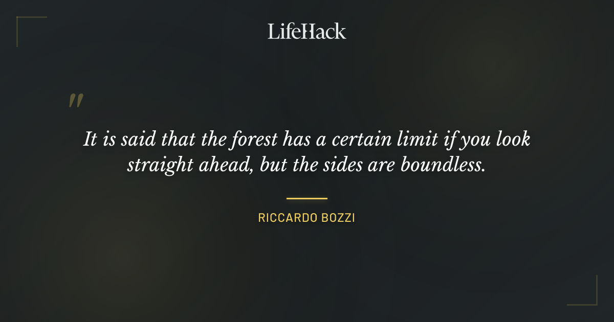 Quote by Riccardo Bozzi