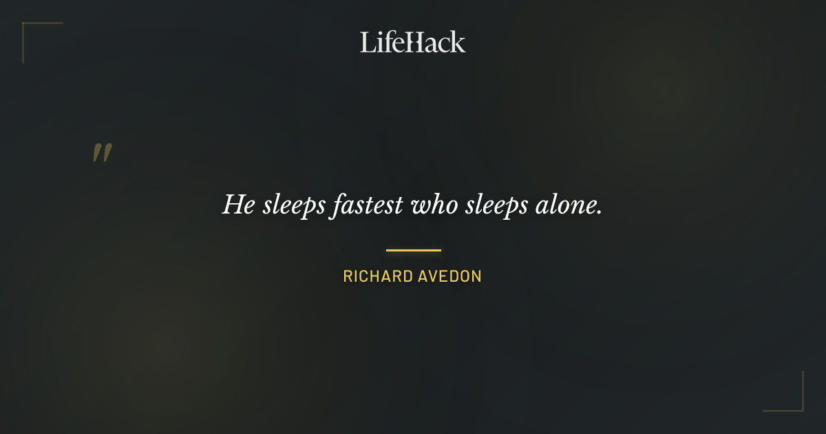 Quote by Richard Avedon