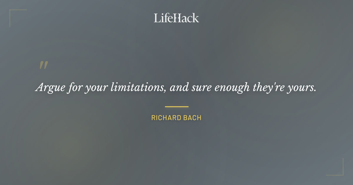 Quote by Richard Bach