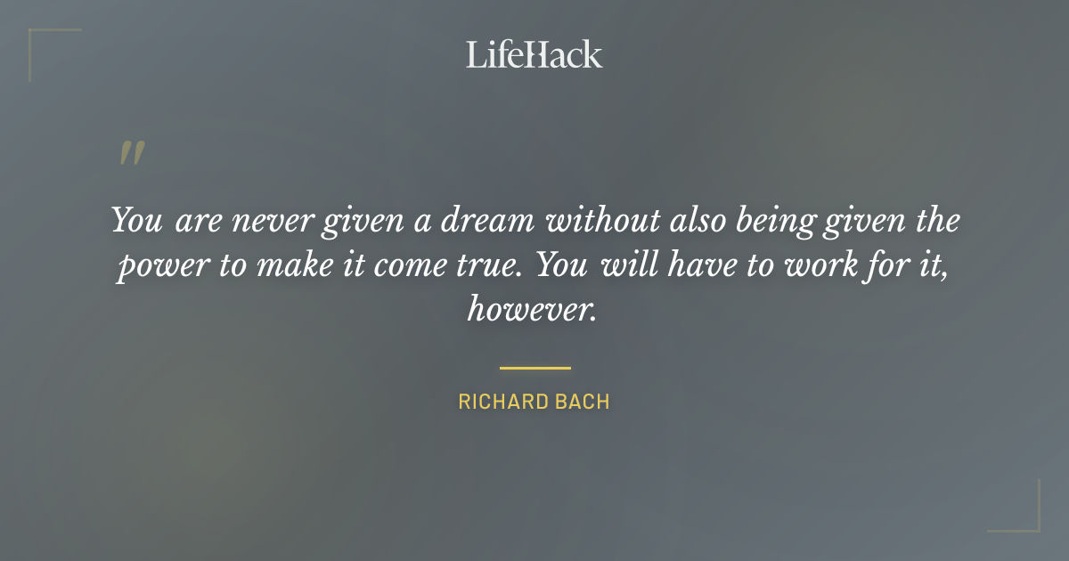 Quote by Richard Bach