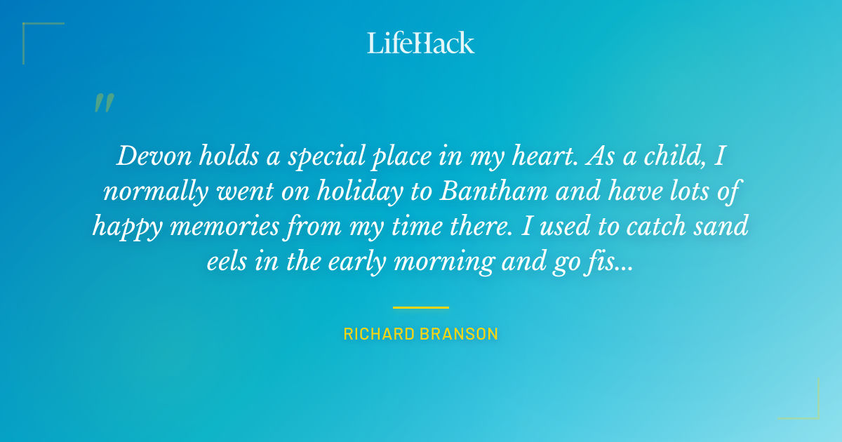 Quote by Richard Branson
