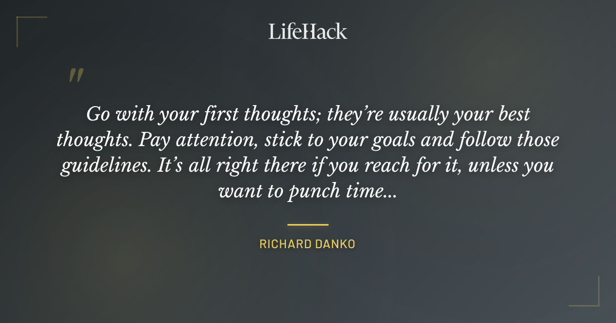 Quote by Richard Danko