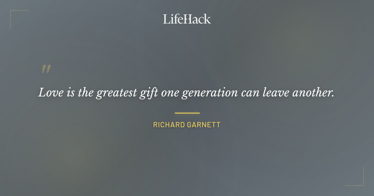 Quote by Richard Garnett