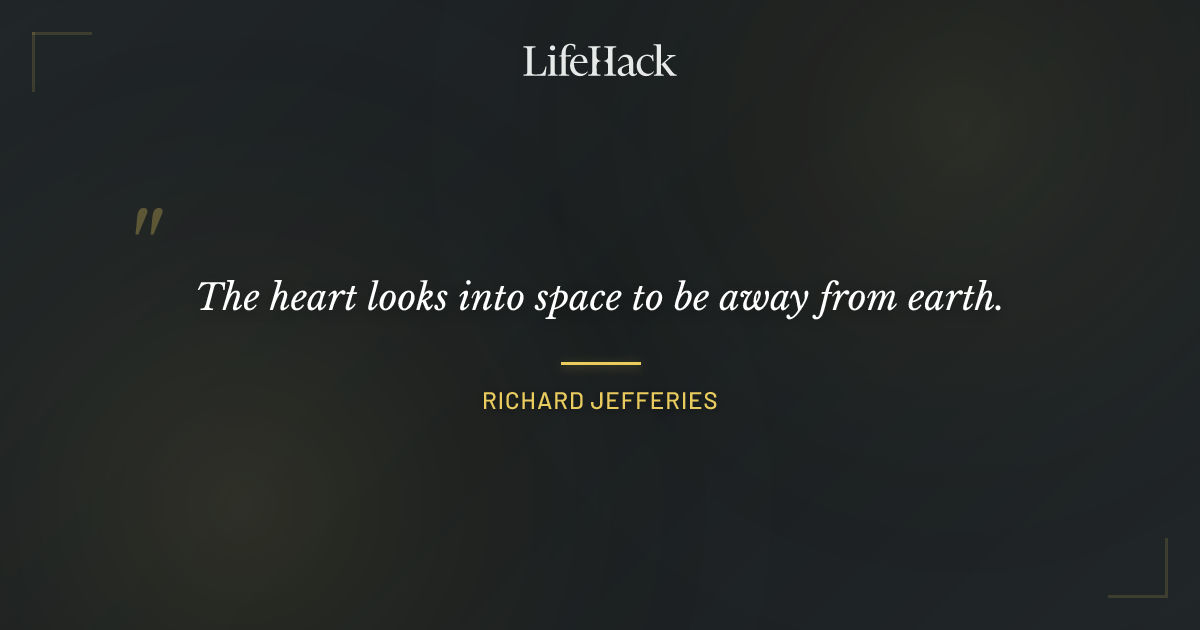 Quote by Richard Jefferies