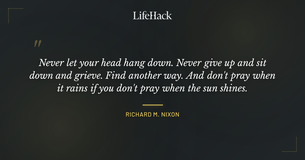 Quote by Richard M. Nixon