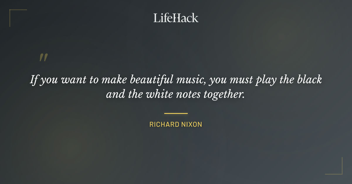 Quote by Richard Nixon