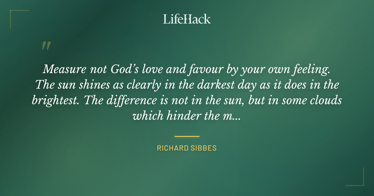 Quote by Richard Sibbes
