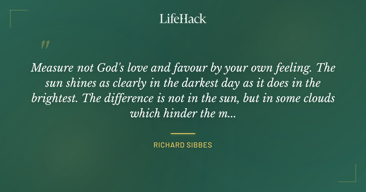 Quote by Richard Sibbes