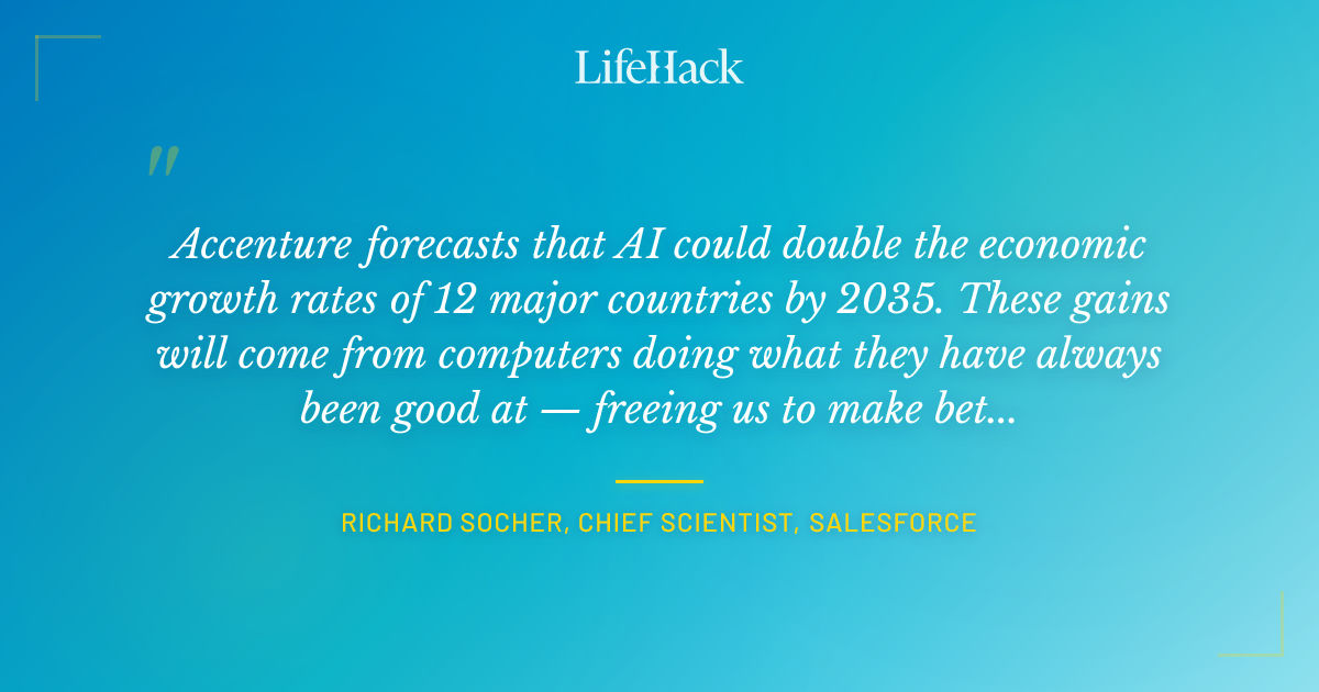 Quote by Richard Socher, Chief Scientist, Salesforce